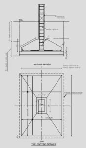 Isolated Sloped Footing with Neck Column – Adeptalgorithms.com